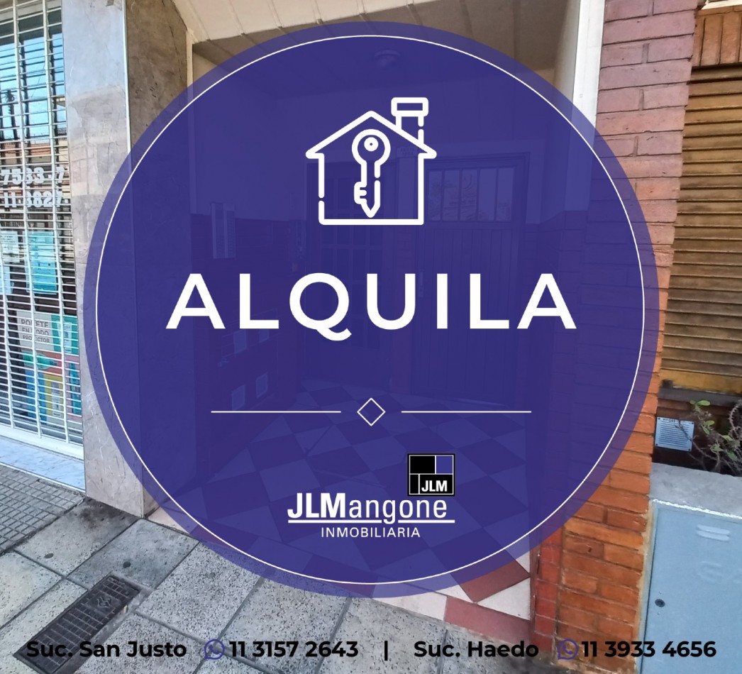Duplex 2 ambientes sobre Arieta
