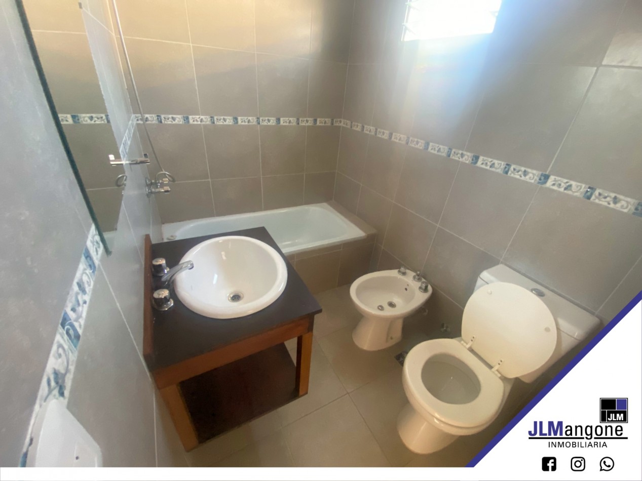 Departamento 2 ambientes con cochera