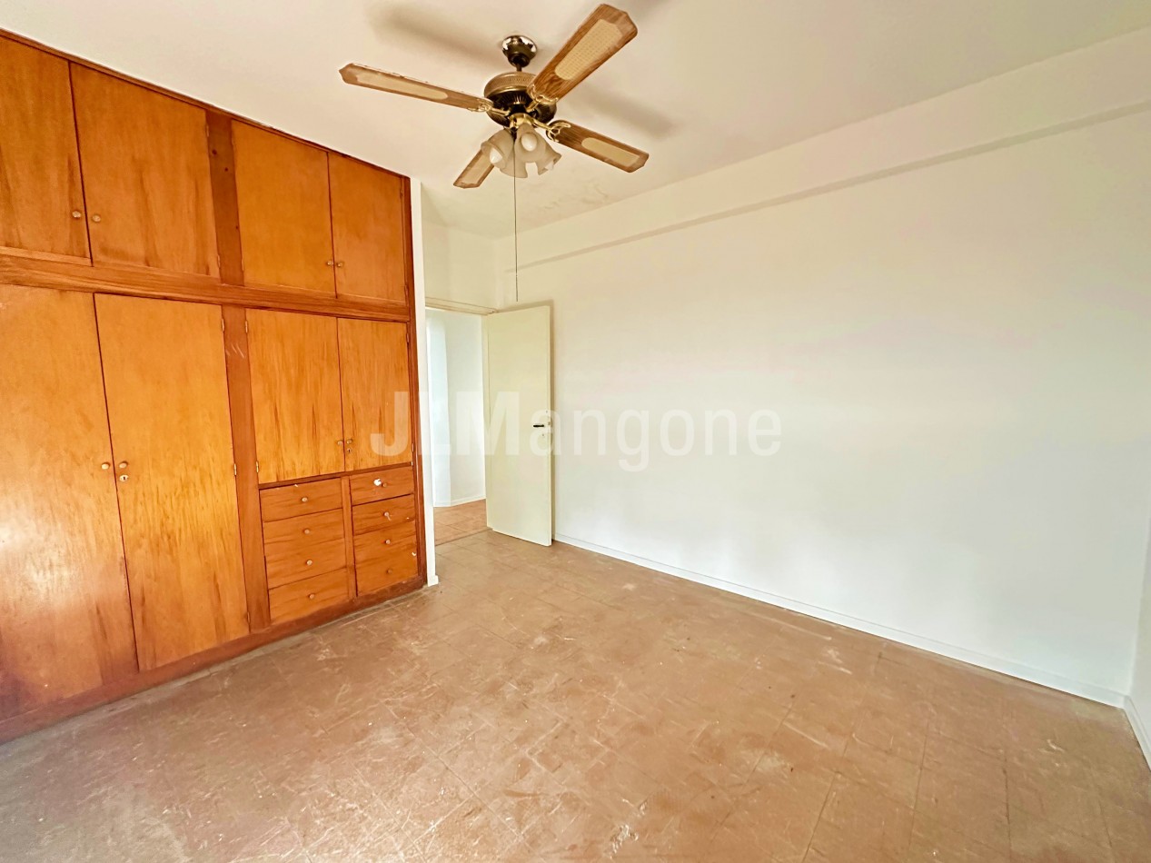 Piso 3 ambientes con terraza