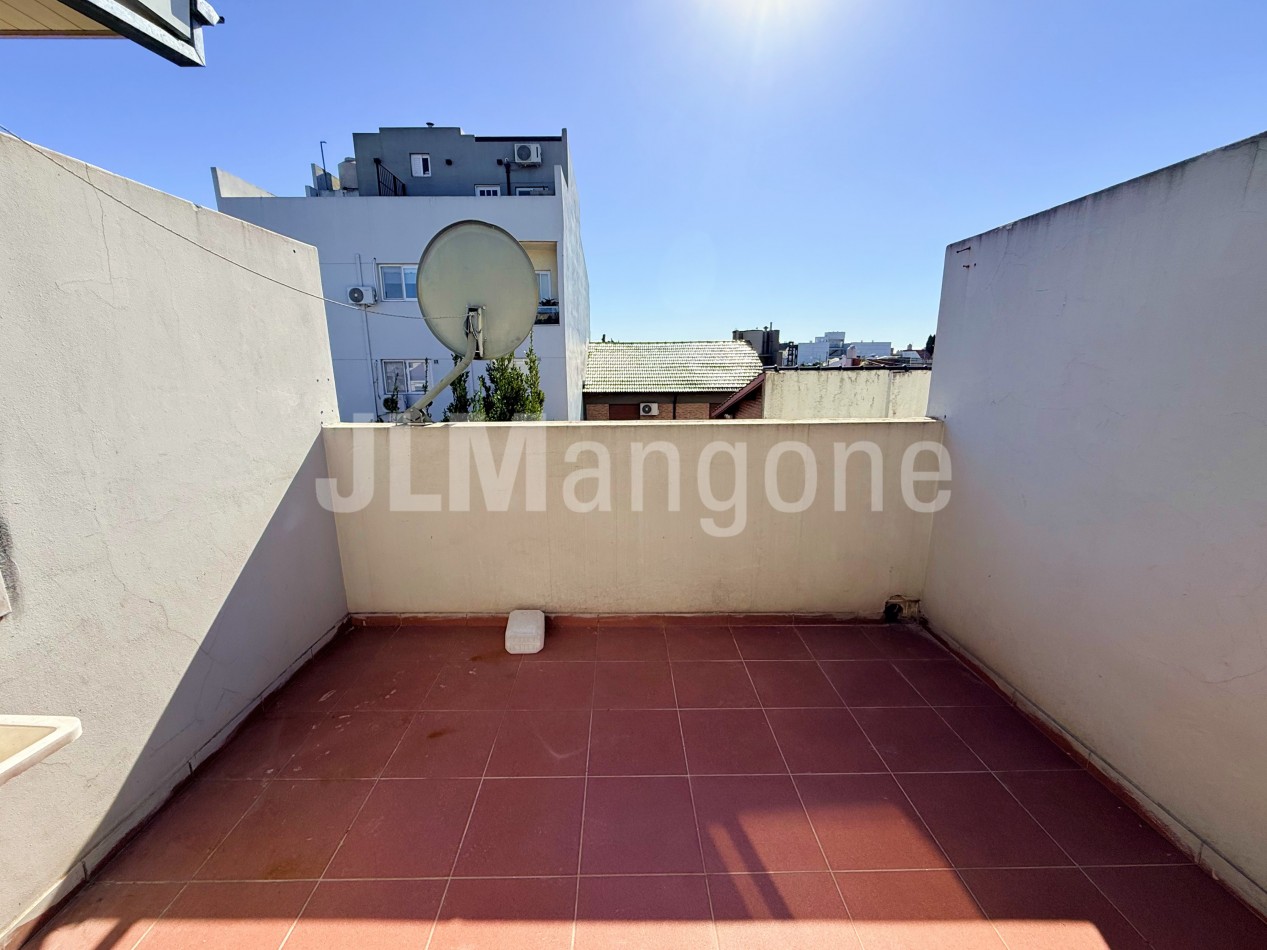 Departamento 3 1/2 ambientes con terraza