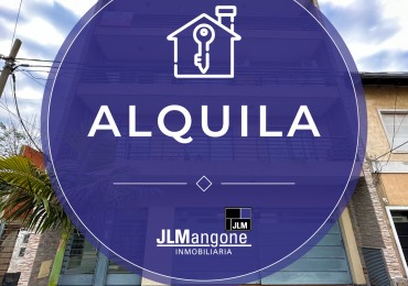 Departamento 2 ambientes con cochera y balcon