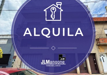 Piso 4 ambientes con patio y balcon