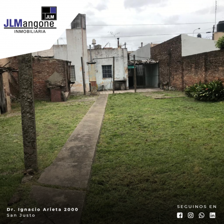 Casa 3 ambientes sobre lote 10x34