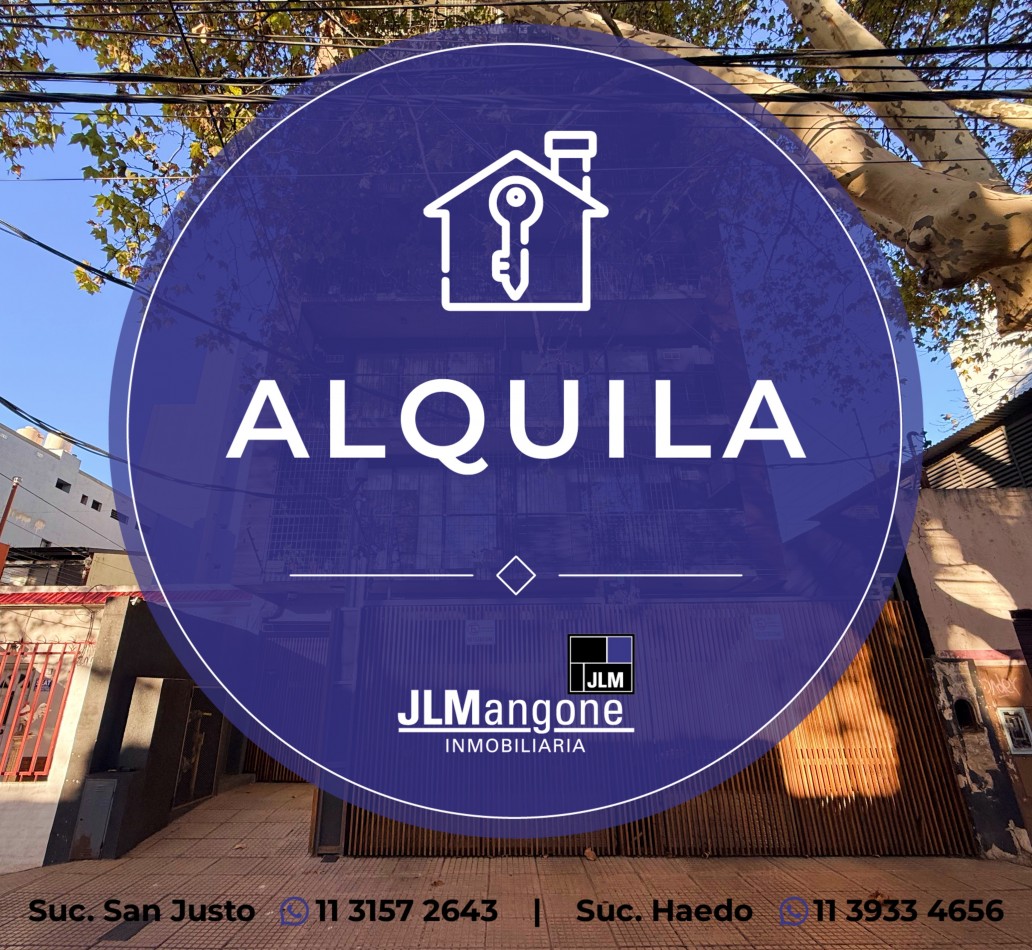 Departamento 2 ambientes con balcon