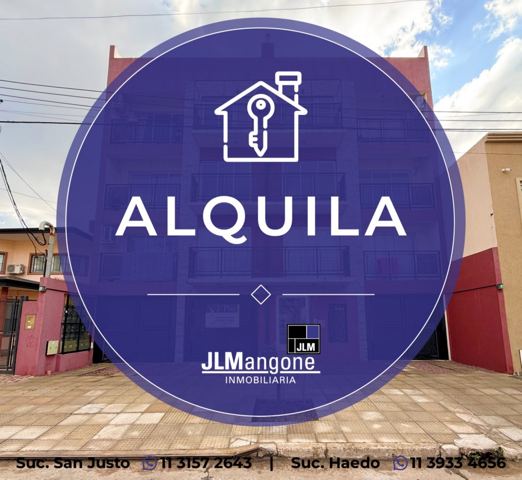 Departamento 2 ambientes con balcon
