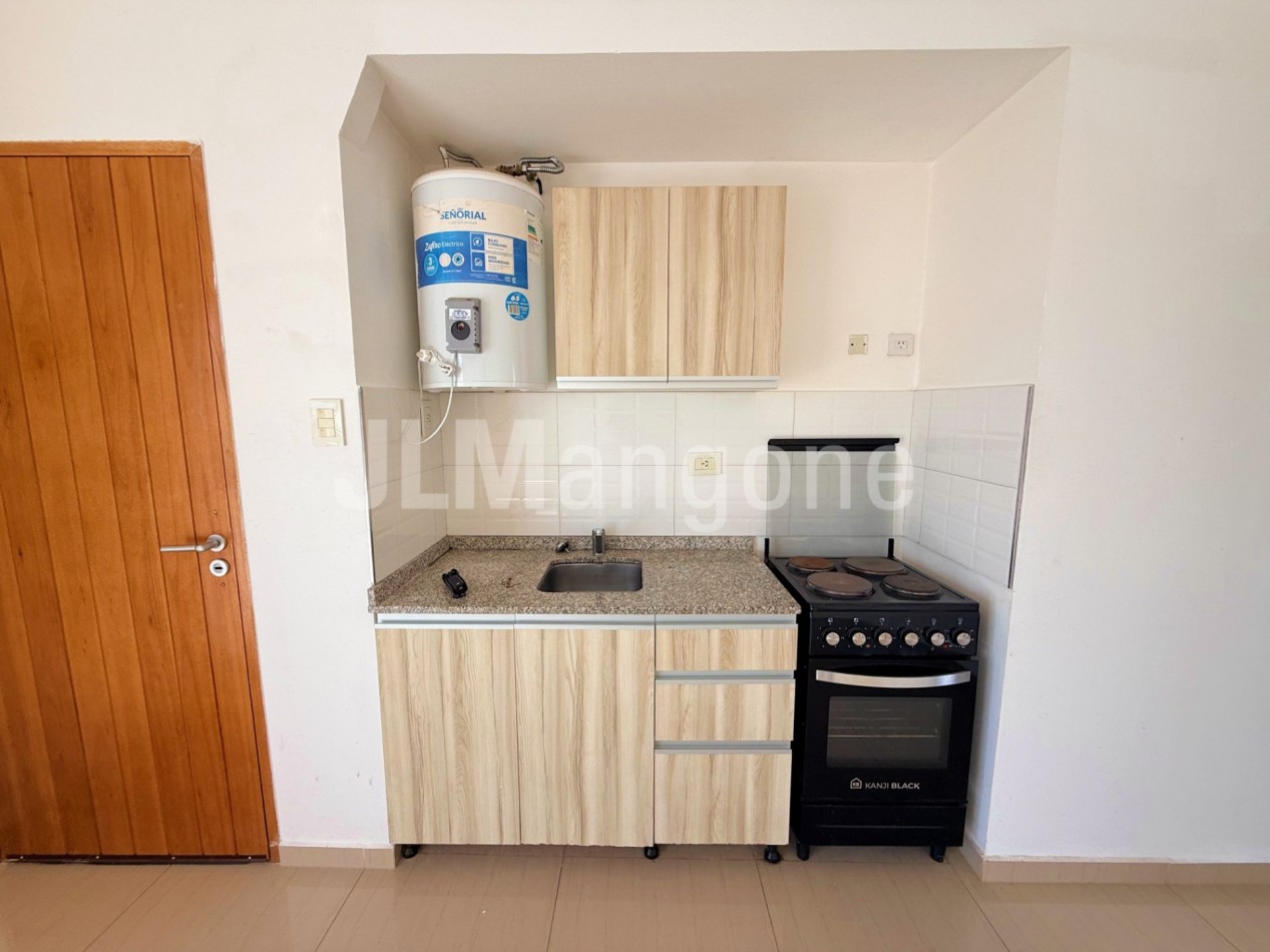 Departamento 2 ambientes con cochera