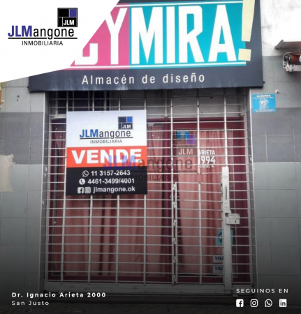 Local 33 m2 sobre Arieta